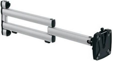 Monitorhalter NOVUS TSS-Faltarm III XL (700) Bildschirm-Schwenkarm in Silber mit 75x75 VESA-Halterung - Bild 1