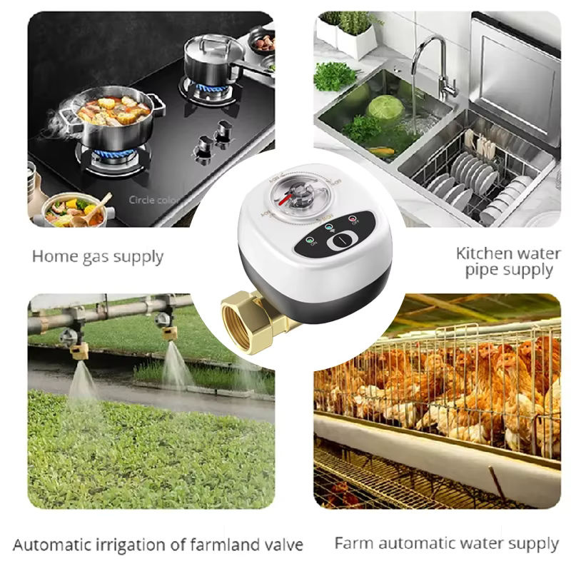 Intelligentes WLAN-Wasserventil und Gasregler mit EweLink App-Steuerung, Timer-Funktion und Kompatibilität mit Alexa und Google Home, DN15 - Bild 5