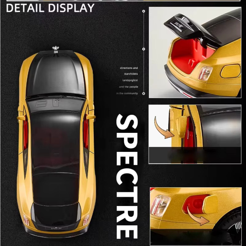Welly Rolls Royce Spectre Modellauto, 1:24, mit Sound & Light - Bild 2