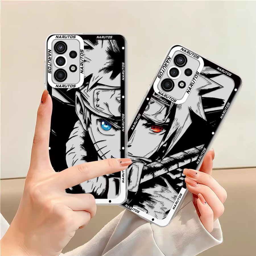 Weiche Handyhülle im Anime Naruto Design für Samsung Galaxy S24 S23 S22 S21 S20 S10 Note 20 Ultra Multicolor - Bild 2