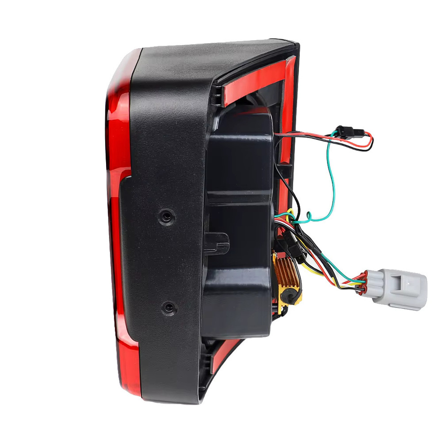 ZHUSILI LED Rückleuchten Set für Jeep Wrangler JK 2007-2018 mit Bremslicht, Rückfahrscheinwerfer und Tagfahrlicht - Bild 3