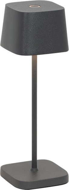 Zafferano Ofelia Pro Micro LED-Akkuleuchte in Anthrazit, dimmbar und wetterfest nach IP65 für Garten und Terrasse - Bild 1