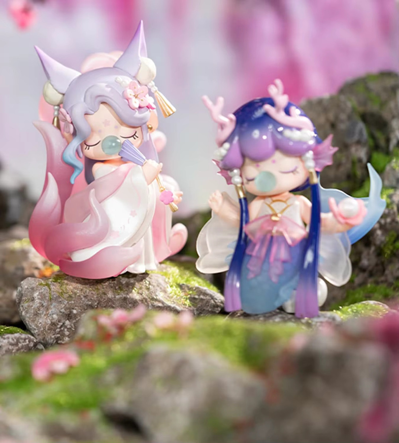 Robotime Rolife Nanci Auspicious Eastern Spirit Beast Blind Box, Actionfiguren, Puppenspielzeug - Bild 3