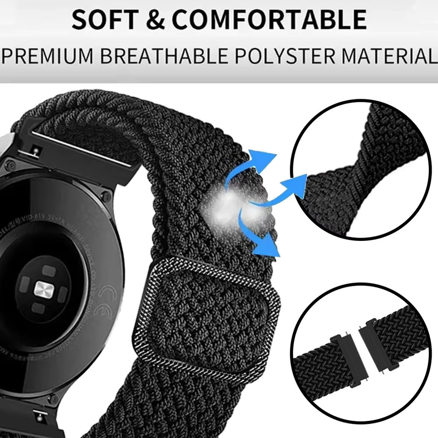 Xiaomi Uhrenarmband Nylon, 22 mm, Sport Band - Bild 4