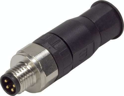 HARTING Kabelsteckverbinder 21023591301 mit 3 Polen in Schwarz - Bild 1