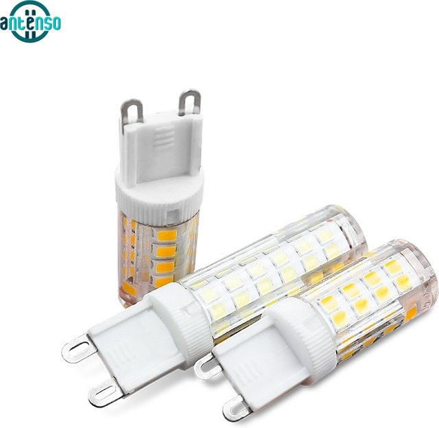 Antenso LED G9 Mini Lampe als Ersatz für Halogen Leuchtmittel für Kronleuchter und Scheinwerfer AC 220V - Bild 1