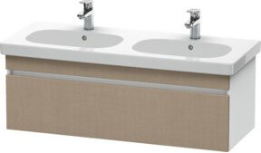 Duravit Waschtischunterschrank DuraStyle in Weiss, B/T/H: 115 x 45,3 x 39,8 cm - Bild 1
