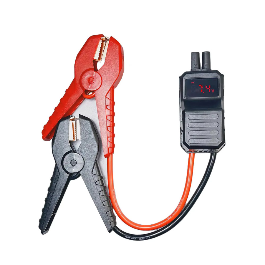 OBDeleven Smart Batterie Clips mit LED-Anzeige für 12,5 V intelligente Starthilfe, rote Notfall-Jumper-Kabel - Bild 2