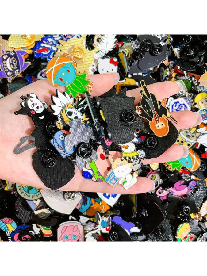Disney Emaille-Abzeichen, Metall-Pins, Bunt, Kinder - Bild 4