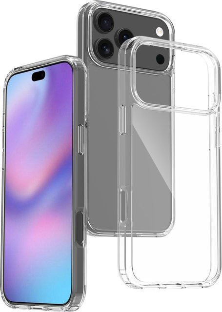 Transparente Anti-Vergilbungs-Handyhülle von NYFundas für iPhone 11 bis iPhone 17 Air Modelle - Bild 1