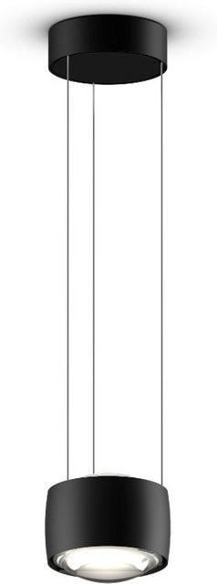 Occhio Sento sospeso up LED-Pendelleuchte in Schwarz matt mit Sento D Linse und Occhio air Modul, warmweißes Licht (2700K), Höhe: bis 350 cm - Bild 1