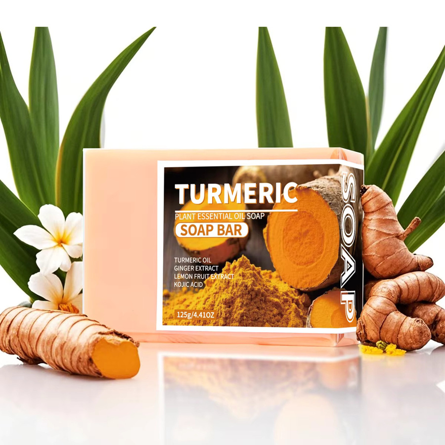 Kurkuma-Zitrone Seife, Gesicht und Körper, Unisex - Bild 2