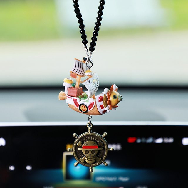 Bandai One Piece Merry Go Auto-Hängeornament, Anime Cosplay Deko - Bild 1