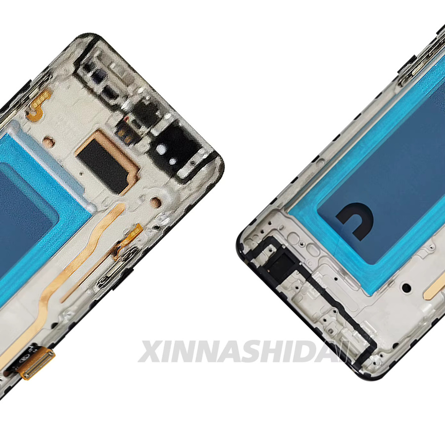 Samsung Galaxy S8 TFT LCD Display mit Rahmen und Touchscreen in Schwarz für G950F G950U Reparatursets - Bild 2