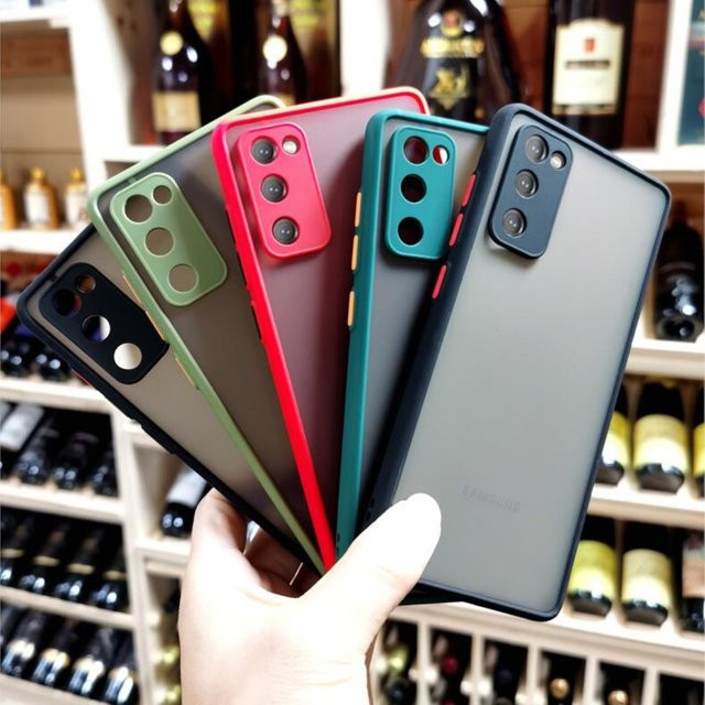 Stoßfeste Armor Handyhülle mit Kameraschutz in Schwarz für Samsung Galaxy S20, S21 FE, S22, S23 Plus und Note 20 Ultra 5G - Bild 1