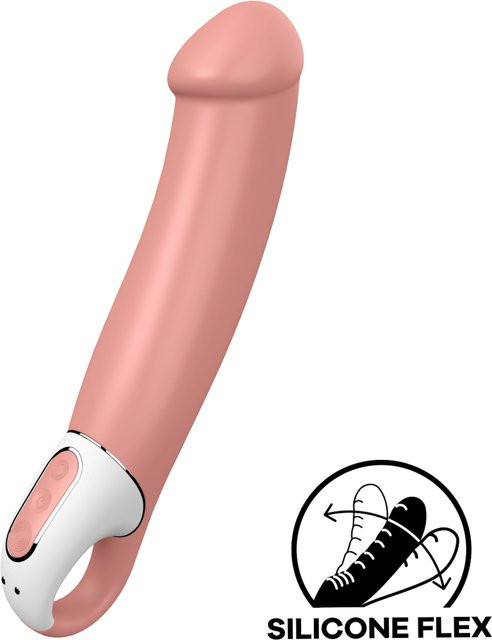 Satisfyer Master Vibrator in Weiß und Pink, Höhe: 23,5 cm - Bild 1