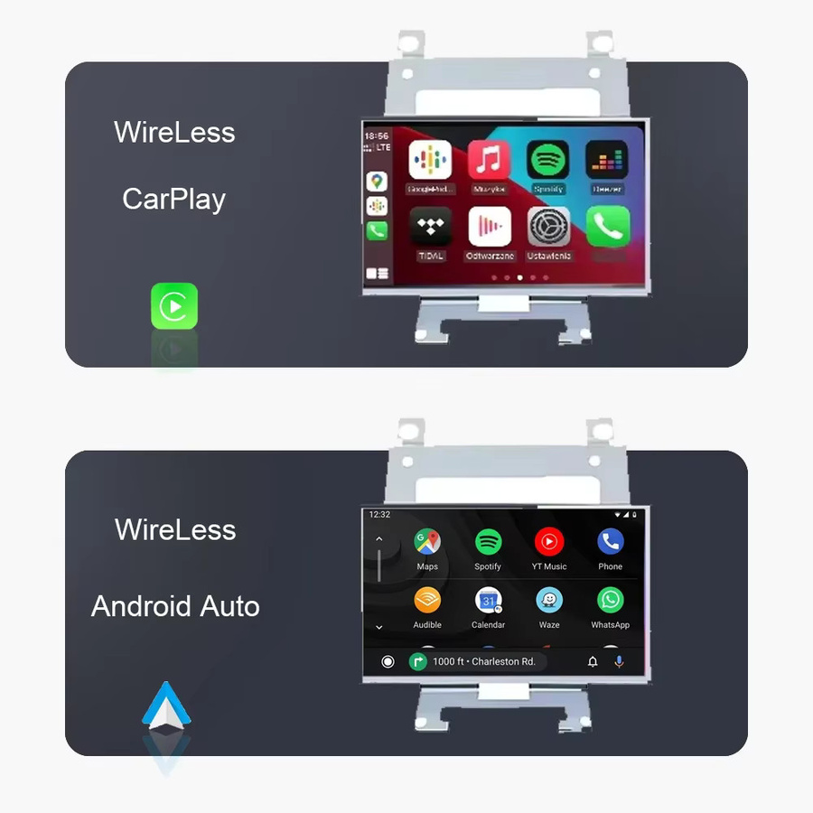 WEGONOW CarPlay Android 14.0 Autoradio mit Navigation und WiFi, 8 GB RAM, 256 GB Speicher, Schwarz, für Land Rover Freelander 2 2007–2015 - Bild 3