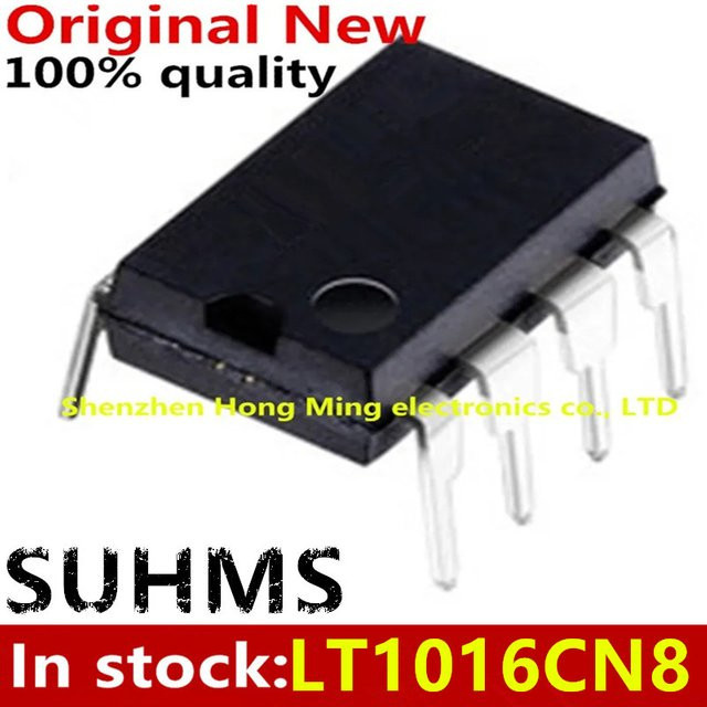 5 Stück LT1016CN8 LT1016 DIP-8 in Schwarz von SUHMS - Bild 1