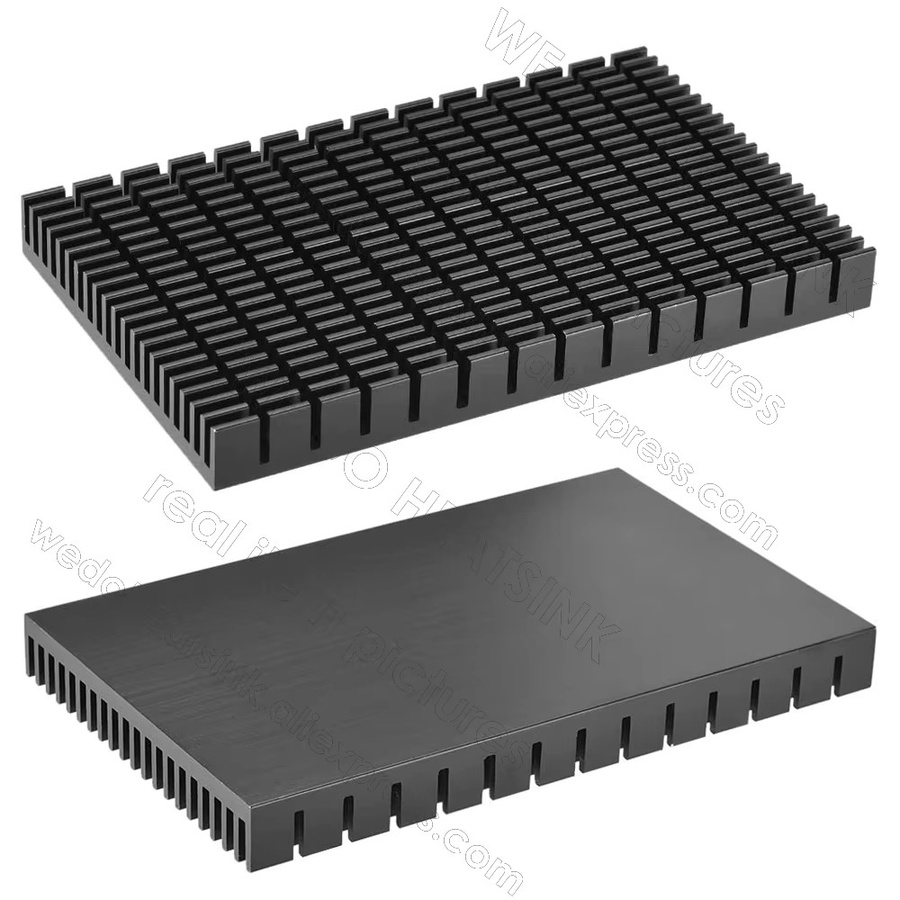 WE DO HEATSINK Elektronischer Kühlkörper Schwarz eloxiert B/T/H: 150 x 93 x 15 mm - Bild 3