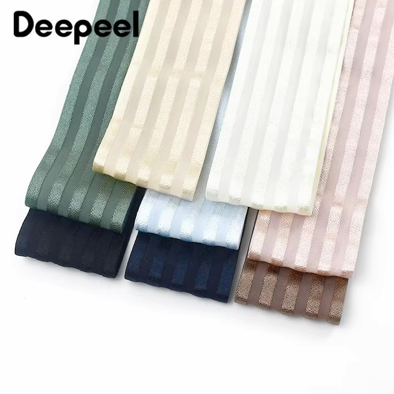 Deepeel Nylon-Elastikband in Multicolour, weiches Stretchband für Rockbund und DIY-Nähzubehör, Breite: 50 mm - Bild 3