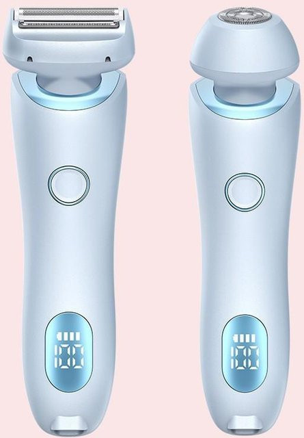XYNN 2 in 1 Bikini Trimmer Rasierer, blau, Damen - Bild 1