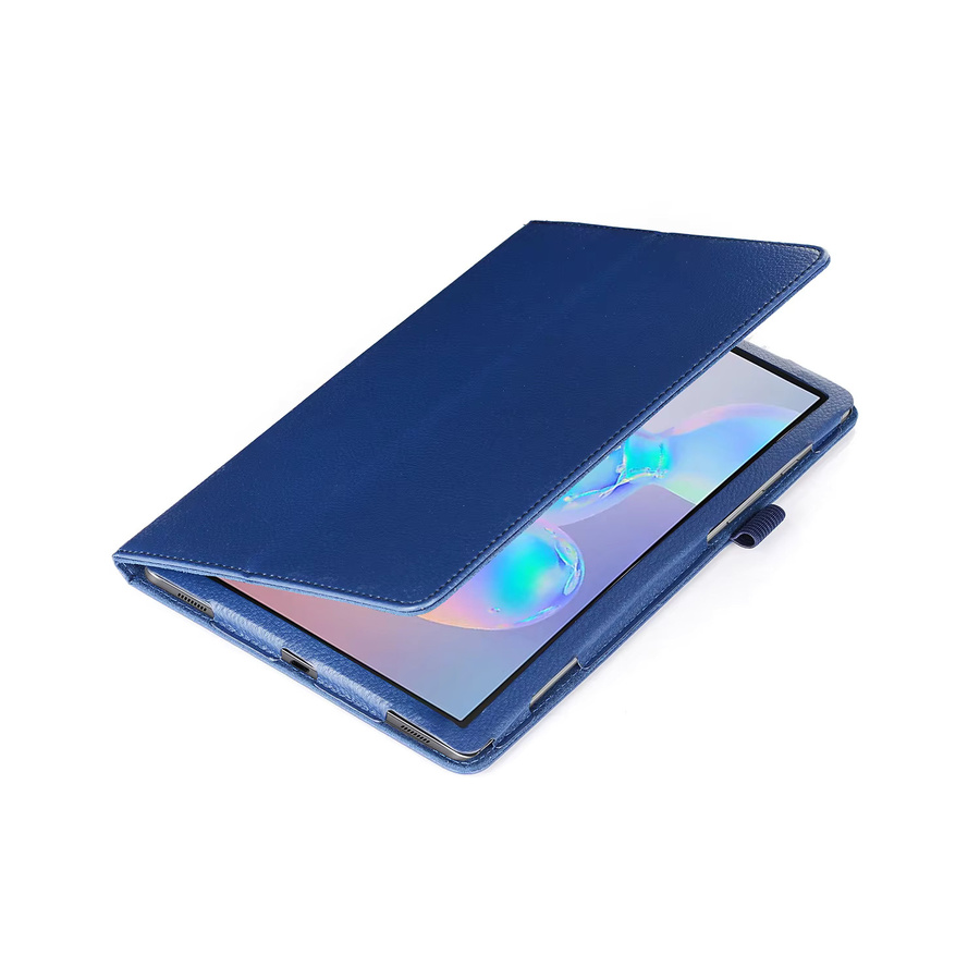 Flip Fall Schutzhülle aus PU Leder für Samsung Galaxy Tab A9 Plus, A8, A7 Lite und Tab S-Serie in Lila - Bild 2