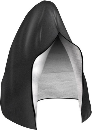 Wasserdichte Hängesessel-Abdeckung von Binchi Lighting Appliances in Schwarz, wetterfeste Schutzhülle für Eierstühle und Gartenschaukeln, B/H/T: 230 x 200 cm