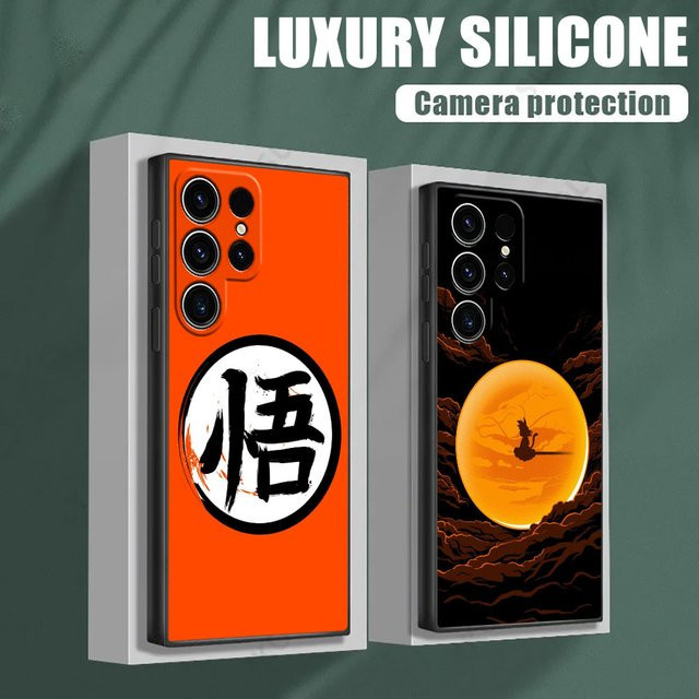 Handyhülle Super Saiyan Son Goku für Samsung Galaxy S25 S24 S23 S22 S21 S20 Ultra Plus FE aus weichem Silikon - Bild 1