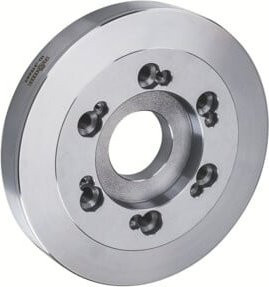 RÖHM Flutterflansch KKC6 KP AD400 aus Edelstahl in Silber - Bild 1