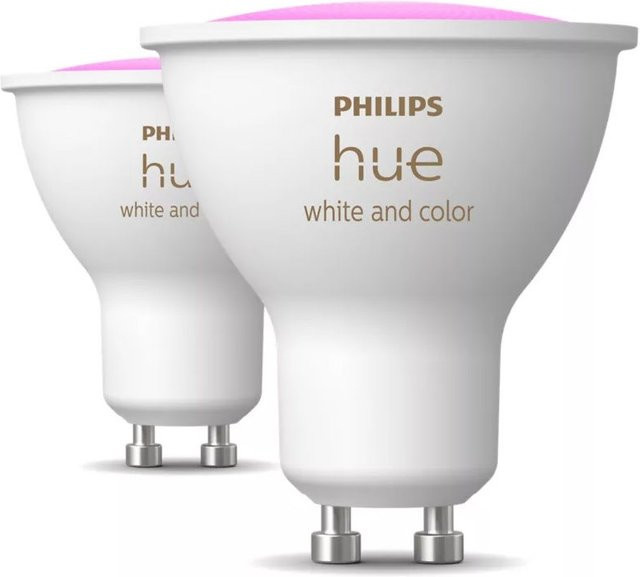Philips Hue White & Color Ambiance GU10 Smarter LED-Spot Doppelpack - Bild 1