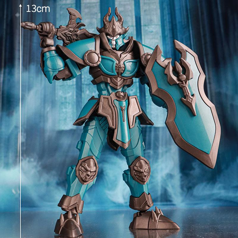 Yiran toy Ritter Mecha Actionfigur blau 3–6 Jahre - Bild 3