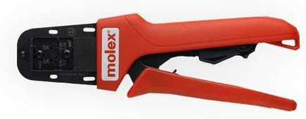 Molex 638192000 Crimpzange in Rot - Bild 1