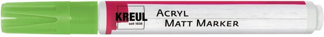 KREUL Acryl Matt Marker Medium in Grün für permanente Ergebnisse - Bild 1