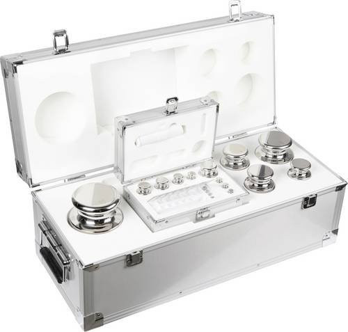 Kern Gewichtsatz F1 aus Edelstahl in Silber, 1g - 10kg - Bild 1