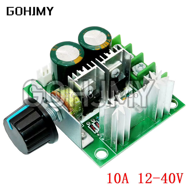 GOHJMY PWM Gleichstrom Motor Drehzahlregler für 6-90V Hochleistungs Antriebsmodul - Bild 2