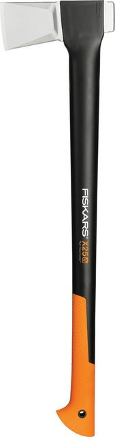 Fiskars Spaltaxt X25-XL aus Stahl und glasfaserverstärktem Kunststoff in Schwarz-Orange, Länge: 77 cm - Bild 1