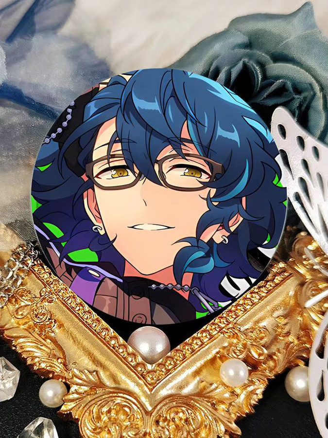 Tsumugi Aoba Spielfigur Anstecknadel Brosche aus Metall in Multicolour für Fans und Sammler - Bild 5