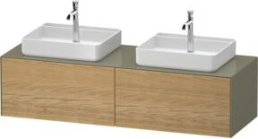 Duravit Waschtischunterschrank White Tulip in White, B/T: 160 x 55 cm - Bild 1