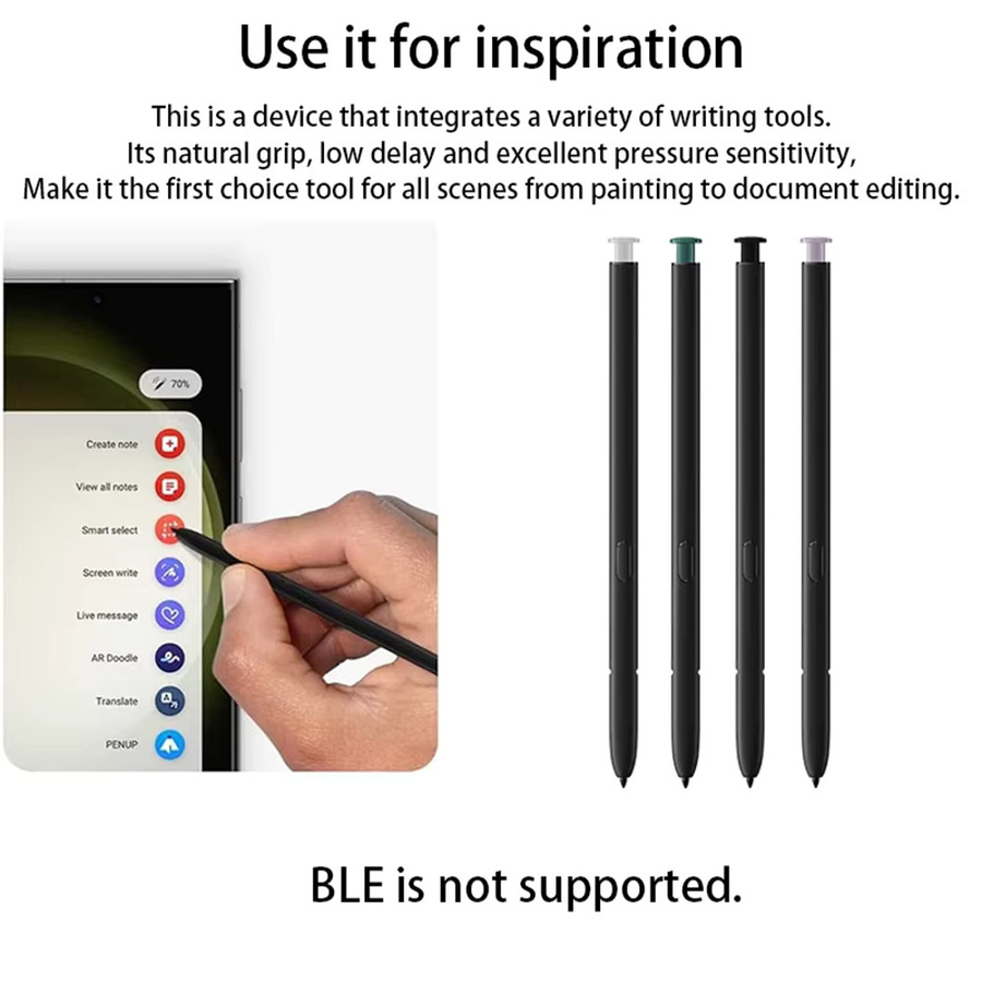 Ersatz-S Pen EJ-PS918 für Samsung Galaxy S23 Ultra 5G SM-S918B EMR Stylus Stift inklusive Ersatzspitzen - Bild 2