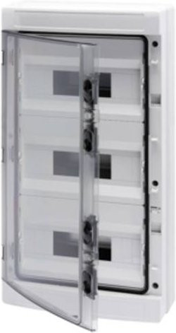 Gewiss GW40105 Verteilerschrank Aufputz mit 3 Reihen in Weiß - Bild 1