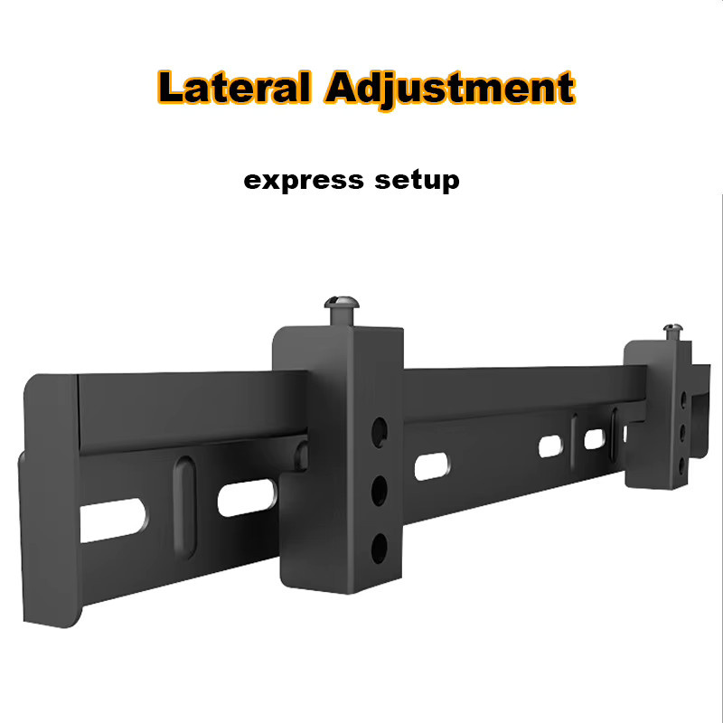 BEISHI Slim Low Profile TV-Wandhalterung für Fernseher und Monitore von 14 bis 65 Zoll, VESA bis 600 x 600 mm, max. 50 kg, Schwarz - Bild 2
