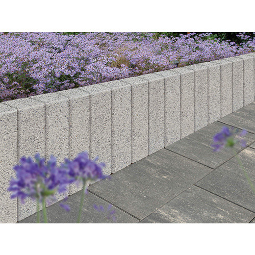 Diephaus Palisade Limos Piccolo Granit in Grau, B/T/H: 80 x 10 x 10 cm - Bild 3