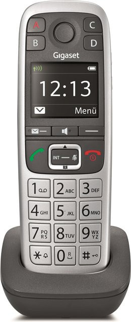 Gigaset E560HX DECT Mobilteil Zusatzhandgerät mit TFT-Panorama-Display in Platin - Bild 1