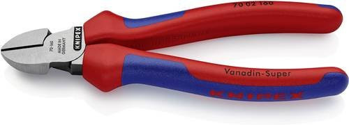 Knipex Seitenschneider 70 02 160 aus Chrom-Vanadium-Stahl in Schwarz mit Mehrkomponenten-Griff, Länge: 16,0 cm - Bild 1