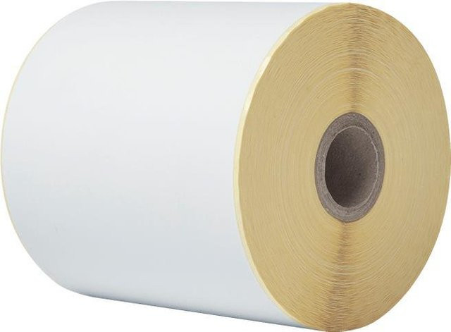 Brother Endlosetiketten Selbstklebend Weiß Rolle Breite: 10,2 cm, Länge: 58 m für TD-4410D, TD-4420DN, TD-4520DN, TD-4550DNWB - Bild 1