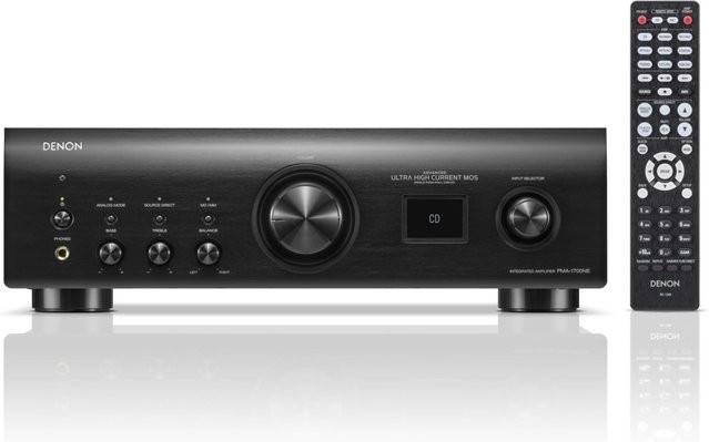 Denon PMA-1700NE Vollverstärker schwarz mit USB-C und optischem Anschluss - Bild 1