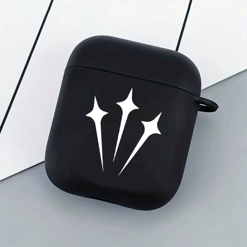Stilvolle Airpod-Hülle für Apple AirPods 2, 3 und Pro in Schwarz-Weiß - Bild 3