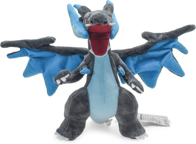 DUODUOBAO Mega Charizard X Pokémon Plüschtier, Fantasy - Bild 1