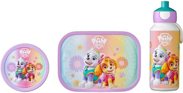 Mepal Lunchset Campus 3-teilig mit Besteck und Trennfächern, Multicolour - Bild 1