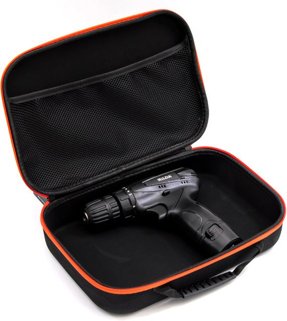 ATUOTIN Werkzeugtasche in Schwarz, stoßfeste Tragetasche für Elektriker und Hardware-Organizer, B/T/H: 33,0 x 22,5 x 9,0 cm - Bild 1